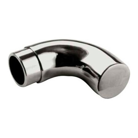 Lavi Industries Lavi Industries, Radius Wall Return, for 2" Tubing, Polished Stainless Steel 40-608/2